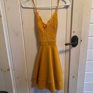 Beautiful Yellow Dress